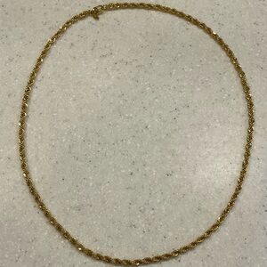 Premier Designs Twisted Gold Necklace